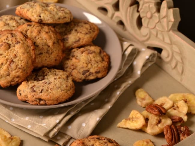 Cookies banane et chocolat