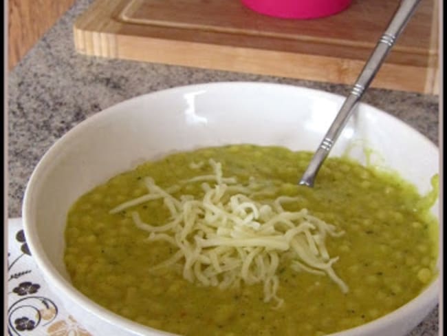 "Risotto" de palle di piombo à la courgette et au curcuma