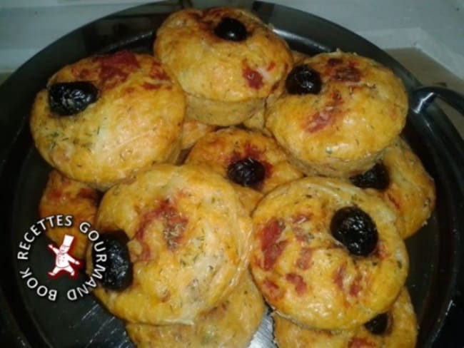 Muffins salés façon pizza