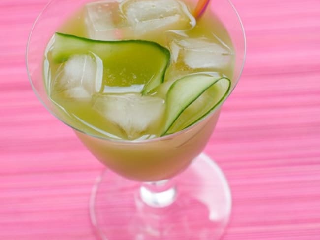 Cocktail Cîroc Green and Juicy à base de jus de légumes et vodka