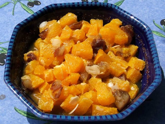 Salade d’oranges à la marocaine