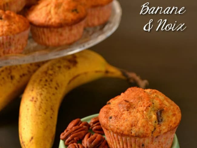 Muffins Chocolat et Banane