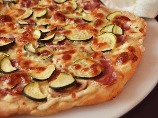 Pizza Courgette - Coppa