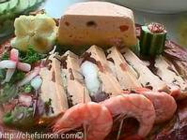 Terrine de poisson 3 couleurs - Recette de terrine de poisson (la farce)