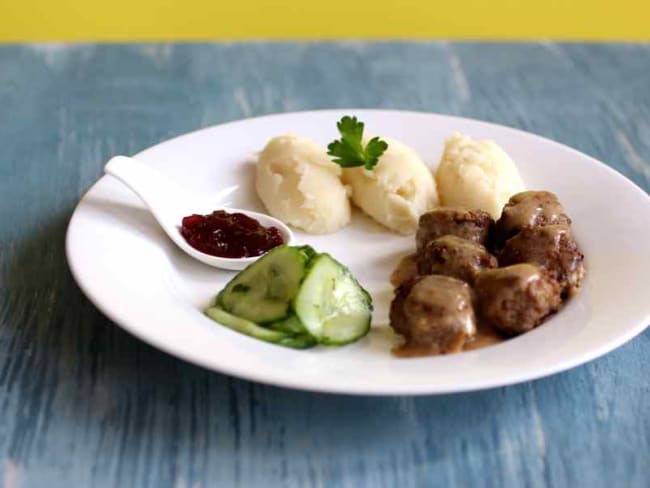 Köttbullar : des boulettes de viande comme en Suède