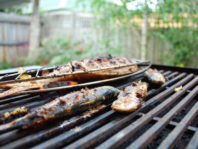 Sardines au barbecue