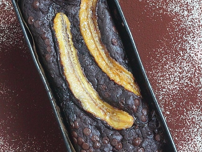 Chocolat banana bread