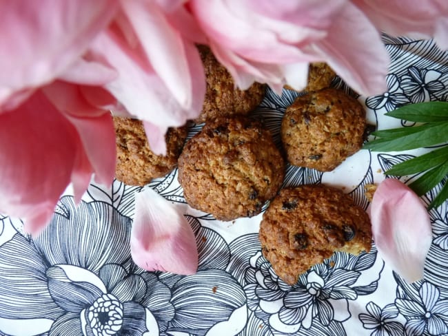 Biscuits aux raisins secs et aux flocons d'avoine