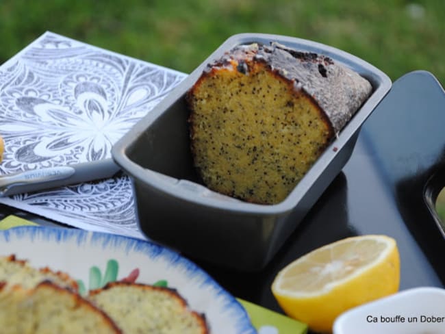 Cake au citron et graines de pavot