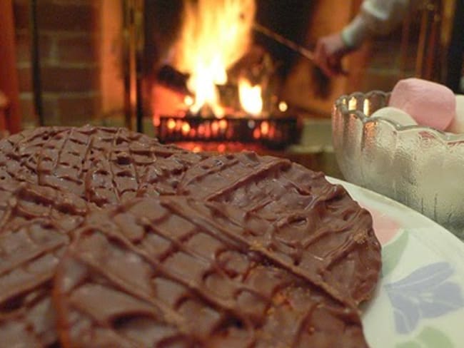 Petits fours au chocolat aux amandes et noisettes