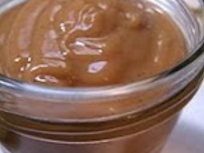 Crème glacée à la confiture de lait et ses chips chocolat (Etats-Unis)