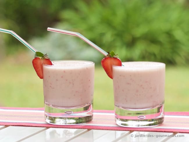 SMOOTHIE FRAISES BANANE