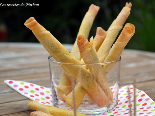 Apéritif : Bricks aux anchois