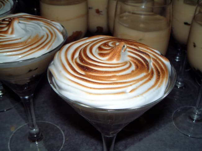 Tiramisu au café en coupes individuelles