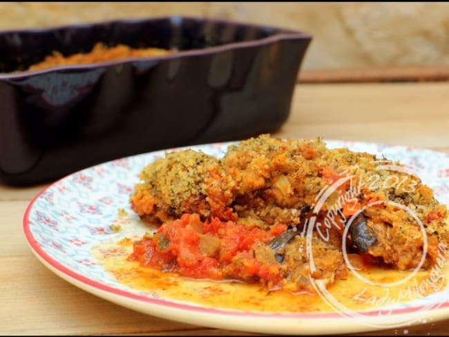 Aubergines alla parmigiana de Jamie Oliver 