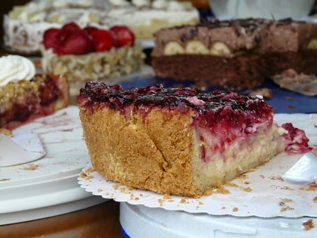 Tarte - tartelettes aux groseilles rouges ou blanches