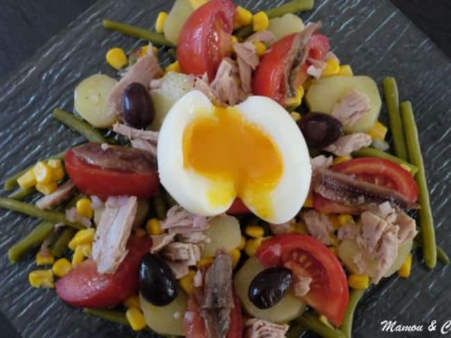 Salade niçoise en chaud / froid