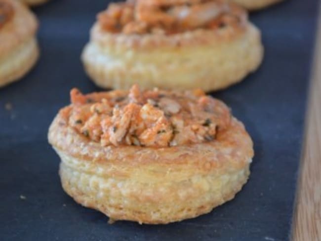 Mini vol au vent à l'oriental