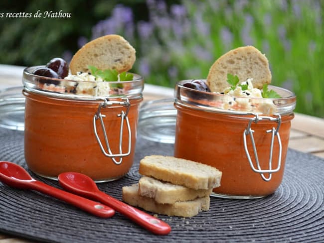 Gaspacho à la mode grecque