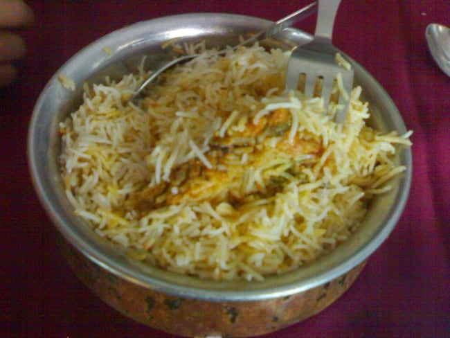 Riz basmati au poulet, hyderabadi biryani, Ramadan