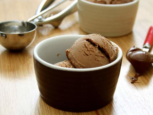 Glace au Nutella