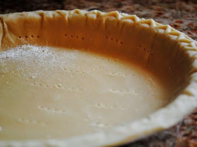 Pâte à tarte au beurre et au fromage à la crème