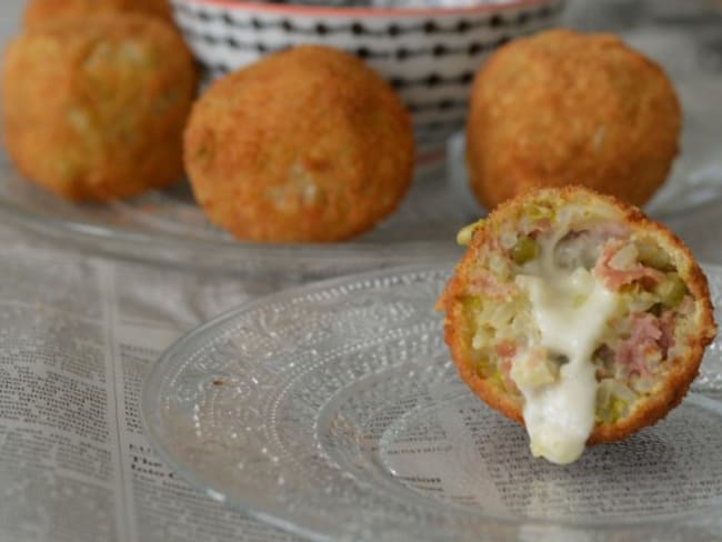 Arancini à la mozzarella