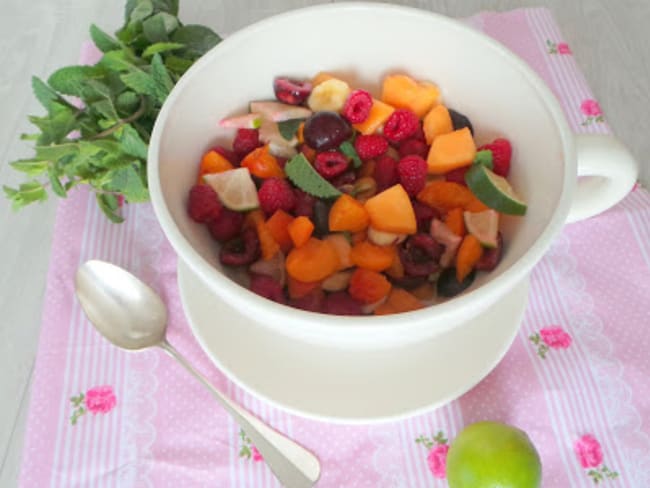 Salade aux fruits d'été