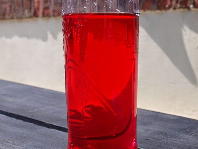 Boisson fraîche aux cerises