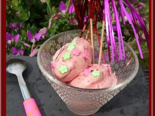 Sorbet Pastèque et Framboises