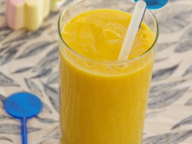 Lassi à la mangue et aux chamallows