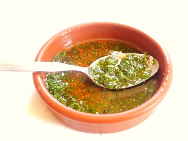 Sauce Chimichurri au persil