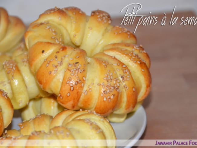 Petit pains à la semoule