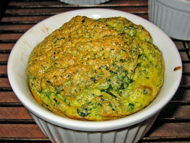 Soufflé au poisson aux fines herbes (Québec, Canada)