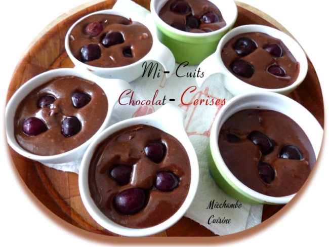 Mi-cuits chocolat – cerises