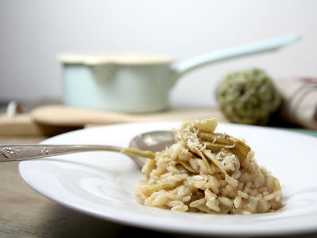 Risotto aux artichauts