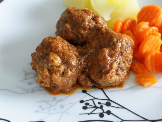 Boulettes sauce tomate au thermomix facile et rapide