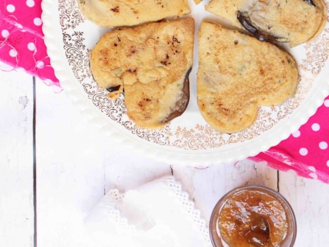 Omelette à l’aubergine façon pancake