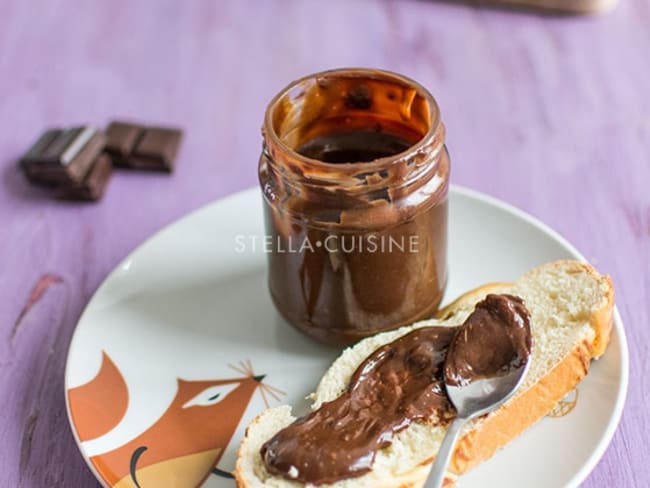 Pâte à tartiner noisettes et nutella