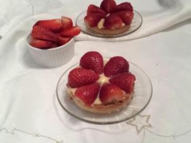 Tartelettes aux fraises