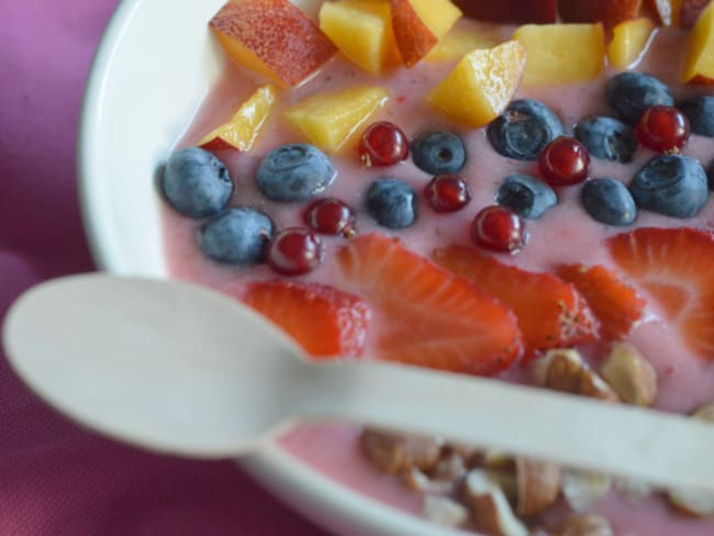 Smoothie Bowl aux fruits d’été