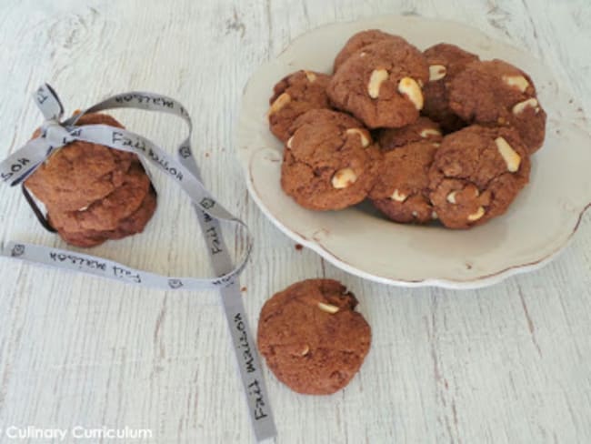 Cookies au chocolat et cacahuètes