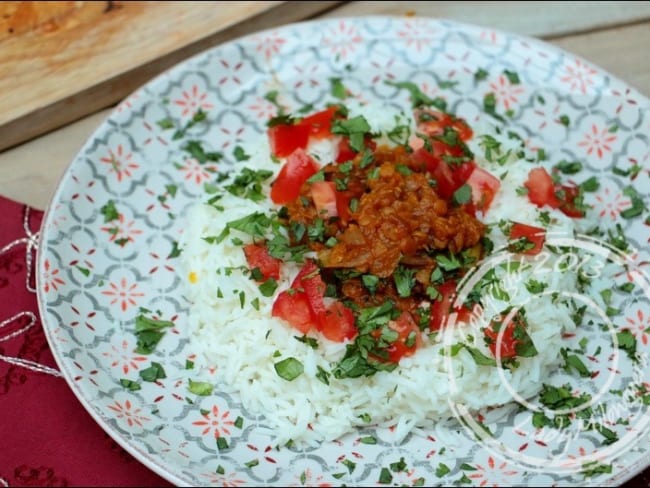 Dhal de lentilles corail