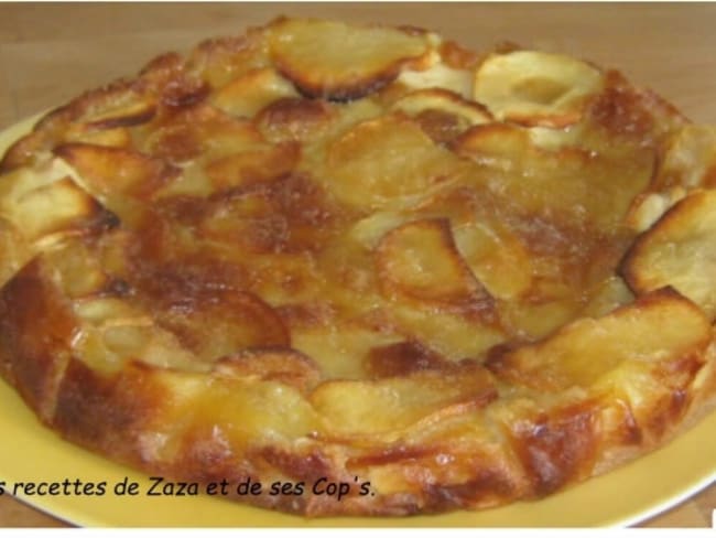 Gâteau douceur aux pommes