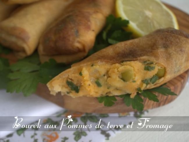 bourek aux pommes de terre et fromage