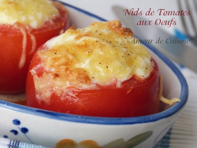 tomates farcies aux oeufs