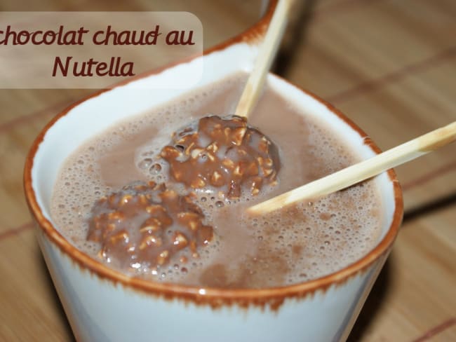 chocolat chaud au Nutella
