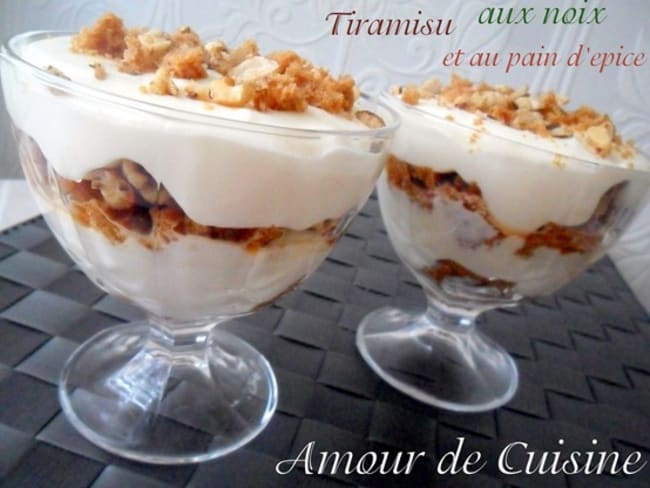 tiramisu noix pain d'epice