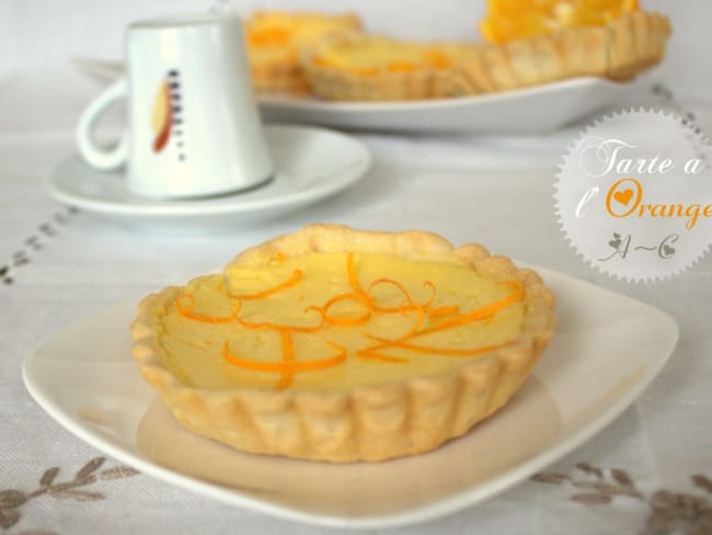 Tartelette a l'orange