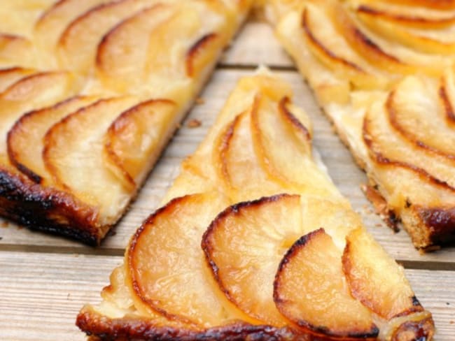 tarte fine aux pommes